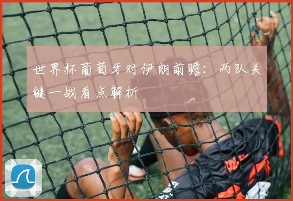 世界杯葡萄牙对伊朗前瞻:两队关键一战看点解析